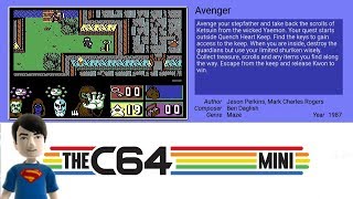 The C64 MINI Games - Avenger
