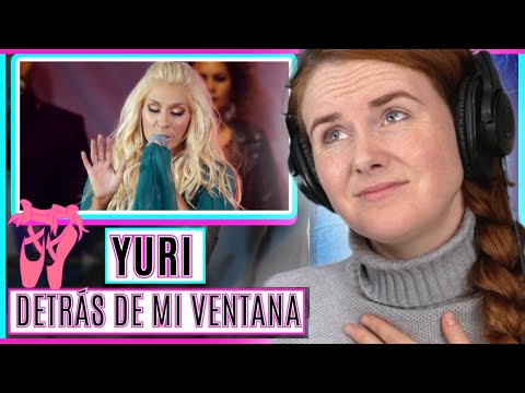 Vocal Coach reacts to Yuri - Detrás de Mi Ventana (Primera Fila) (En Vivo)