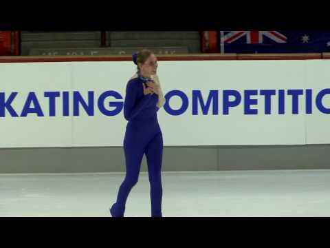 Gayna Newton- Bronze Ladies II  Free Skating - 2016 Oberstdorf