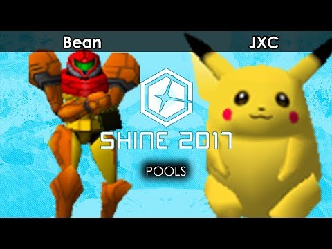 Shine 2017: BAS | Bean (Samus/Falcon) V WDR | JXC (Pikachu) - Smash 64 | Pools
