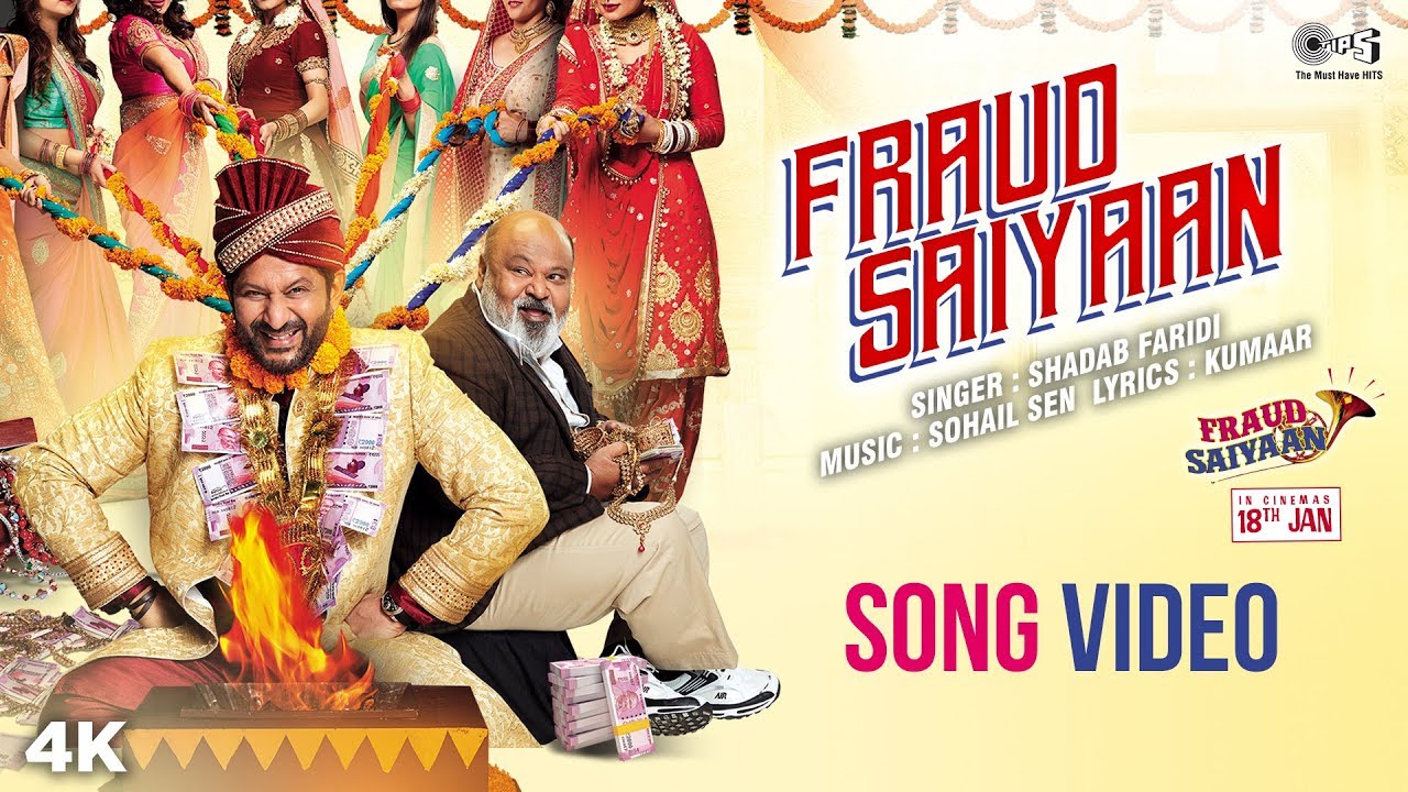 Fraud Saiyaan (Title) Lyrics  | Fraud Saiyyan | Arshad Warsi, Saurabh Shukla | Shadab Faridi | Sohail Sen