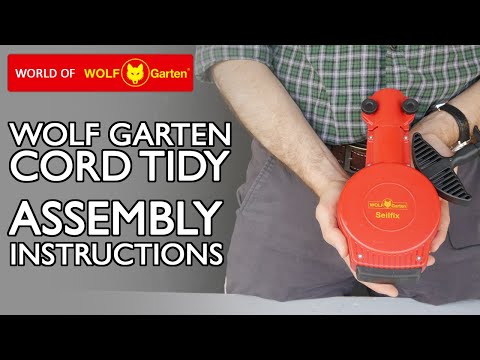 Wolf Garten ZSM Cord Tidy Assembly Instructions [English]