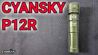 Cyansky P12R review EDC mini Type C thrower