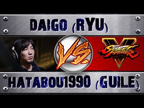 SFV TOP RANKED MATCH (X2) * Daigo (RYU) VS hatabou1990 (GUILE) * Street Fighter V | 5 COMPILATION