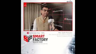 Making MSMEs AI-Ready for Global Manufacturing | Md. Salik Parwaiz at ET Smart F
