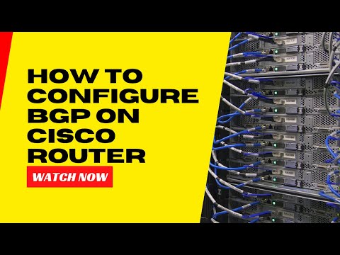 Configuring BGP on Cisco Router: Step-by-Step Guide