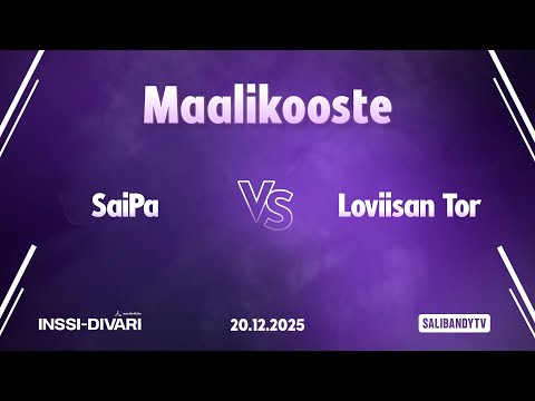 Maalikooste: SaiPa - Loviisan Tor (Inssi-Divari M)