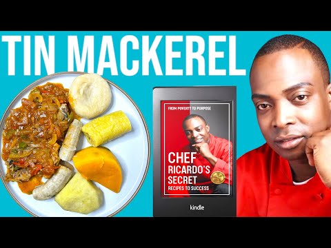 Tin Mackerel and Cornmeal Dumplings yam banana ripe plantain 