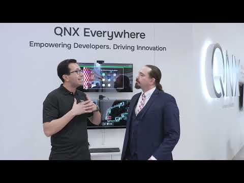 Ken Briodagh Interviews Louay Abdelkader with QNX at embedded world 2025