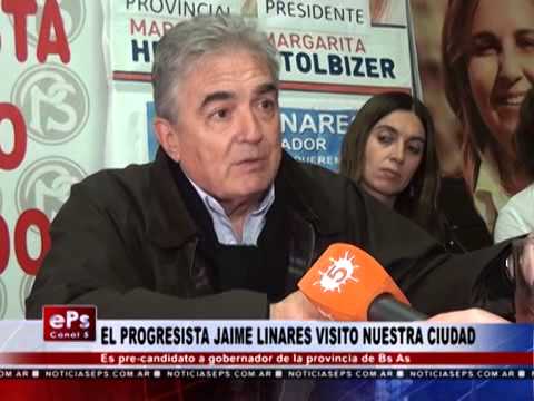 Jaime Linares bajó a Bragado para apoyar a Sburlatti