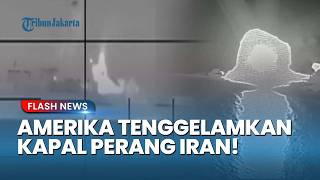 Kapal Selam Amerika Tenggelamkan Fregat Iran, 87 Pelaut Tewas di Lepas Pantai Sri Lanka