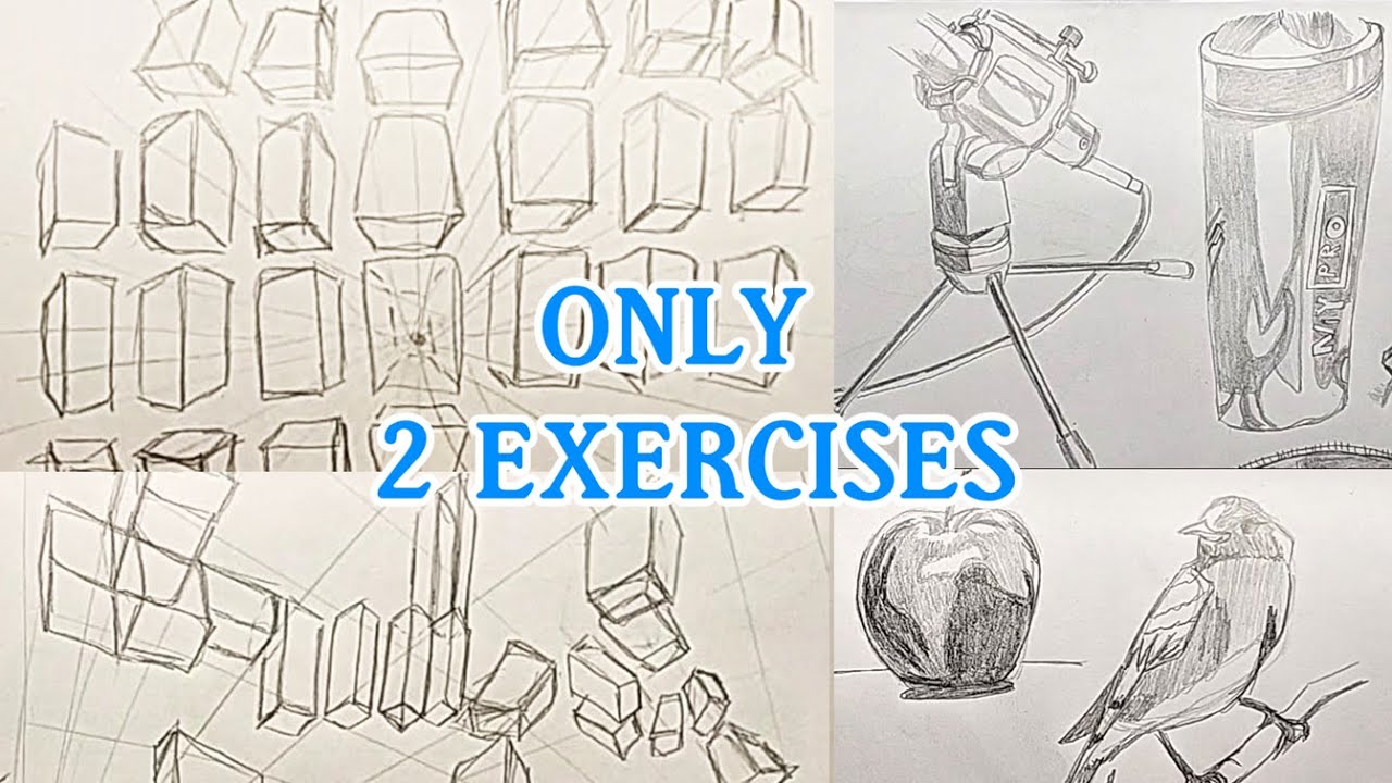 2 Exercises That SUPERCHARGE Your Drawing Skills!