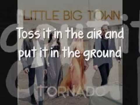 Little Big Town - Tornado [Lyrics On Screen]