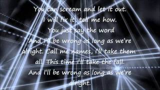 The Wanted - If We&#39;re Alright (Lyricz)