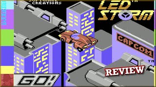 LED Storm - on the Commodore 64 !! with Commentary