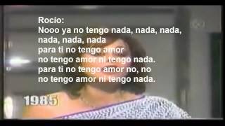 Juan Gabriel  &amp; Rocio Durcal   Dejame vivir (con letras)