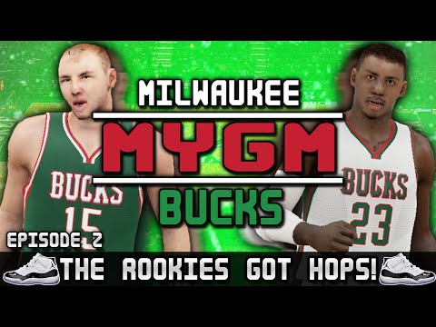 NBA 2K15: MyGM Ep. 2 - Milwaukee Bucks | The Rookies Got Hops! | PC