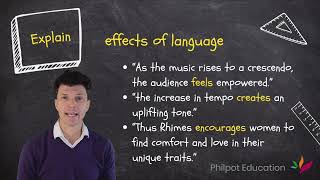 Individual Oral: Signposts and sentence starters