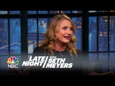 Cameron Diaz Loved Yelling at the Kids in Annie - Late Night with Seth Meyers