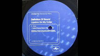 definition of sound - lipstick on my collar (curtis+moore Weston Village Mix) 1998 UK promo vinyl