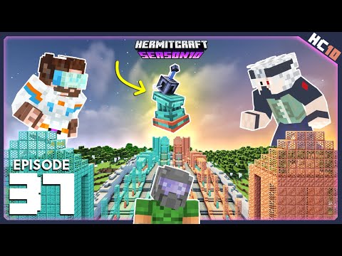 REN vs ETHO for the Mace Race Trophy! | HermitCraft 10 | Ep 37