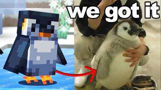 I Got My Brother His Minecraft Penguin in Real Life