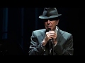 Leonard Cohen, If It Be Your Will,  Marseille, Le Dome, September 21st 2010