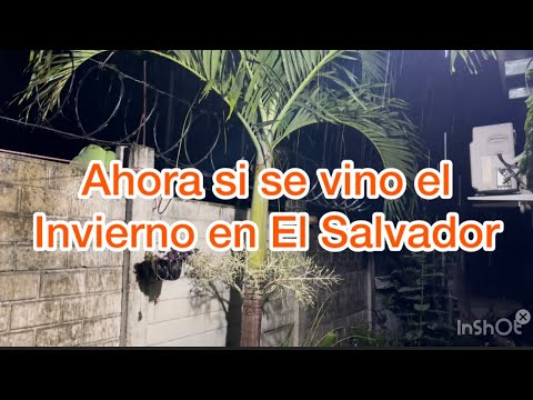 El Salvador, Armenia, Sonsonate, ahora sí llegó El Invierno