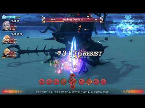 Ancient Daedala Lvl 105 Unique Monster Fight Xenoblade Definitive Edition