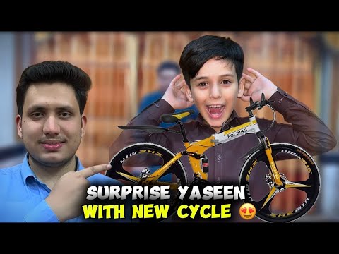 I Surprised Yaseen With Brand New Cycle 🚲😍 In Pashto || Shinwari boys