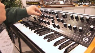 Video thumbnail for Moog Music Inc Sub 37: Paraphonic Analog Synthesizer - Dubspot @ NAMM 2014 by Dubspot