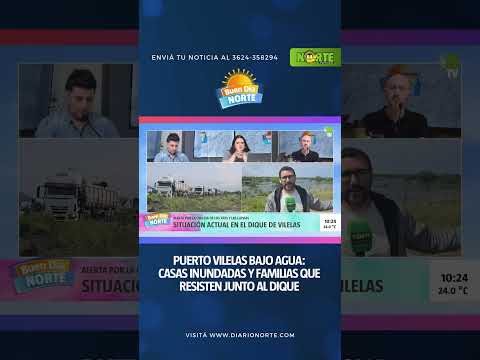🌧️ Puerto Vilelas bajo agua: el drama de las familias afectadas por la crecida