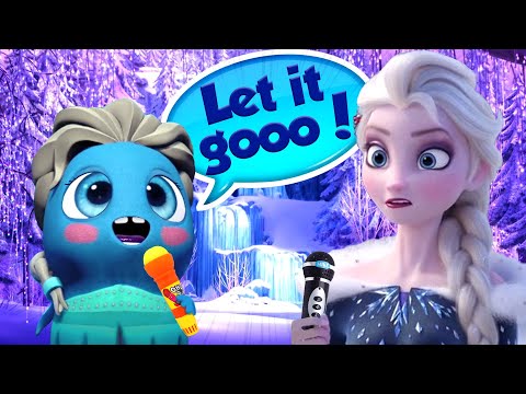 ❄️ Let it go & Into the Unknown ❄️ | Compilation of Frozen songs | Official covers by The Moonies