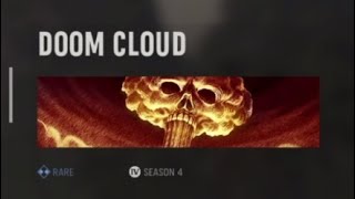 How to unlock "Doom Cloud" calling card