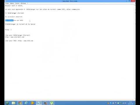 comment s'inscrire sur utorrent