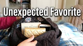 Why I'm Using This Vera Bradley Bag More Than My Designer Bags | What's In My Bag After 1 Month