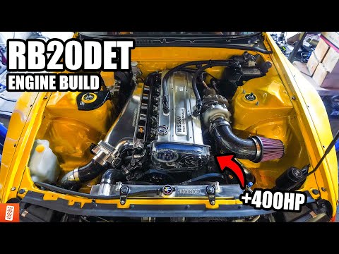 +400HP RB20DET Engine Build!