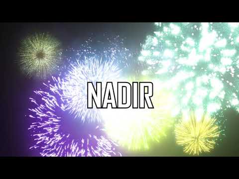 JOYEUX ANNIVERSAIRE NADIR !