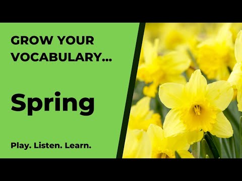 , title : 'Spring - English vocabulary to boost your speaking'