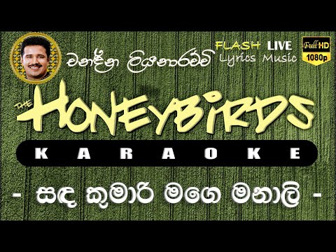 Sada Kumari Mage Manali Karaoke (Without Voice) සඳ කුමාරි මගෙ මනාලි කැරෝකේ