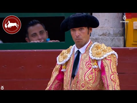 Cayetano Rivera, second bull, Valencia Fair, 22-07-23