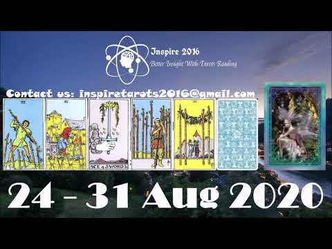 GEMINI WEEKLY TAROT ASTROLOGY HOROSCOPE 24 - 31 AUGUST 2020
