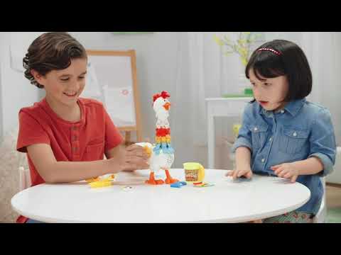 Набор для творчества Hasbro Play-Doh «Курочка - чудо в перьях» E66475L0