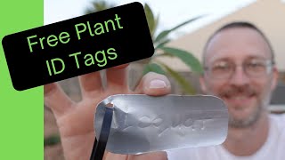 How to make FREE Metal Tree and Bush Plant ID Tags