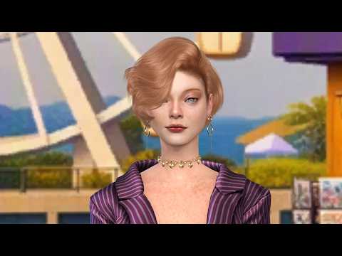 sims4 custom content download redhead female Amanda OMalley by Bonita100 Cas Video Preview