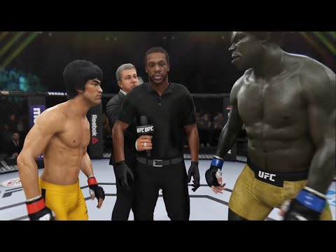 UFC Bruce Lee vs  The HULK Who wins?