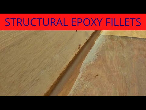 S2E28 How to make Structural Epoxy Fillets || Building a Wave Rover 650