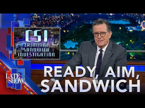 詹皇秀 CSI：偽裝三明治調查！ (The Late Show CSI: Criminal Sandwich Investigation)
