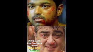 Vijay && Ajith Face Transform Scene by Thi