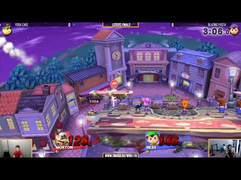 WBB 116 | Blazing Pasta (Ness) vs Yoda Cage (Morton) - Losers Finals - Smash 4